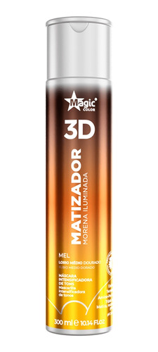 Magic Color 3d Morena Iluminada Mel Loiro Médio Dourado