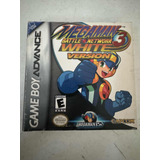 Megaman Battle Network 3 White Versión Nintendo Gba Original
