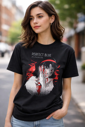 Mjl Playera Perfect Blue Anime Satoshi Kon
