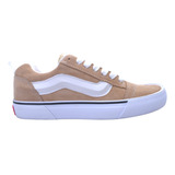 Zapatillas Knu Vandyk  Cuero Gamuza Beige