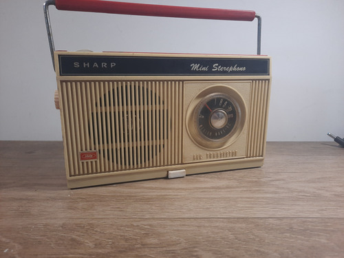 Radio Vitrola Sharp Mini Sterphono 