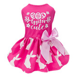 Fitwarm Eggstra Lindo Traje De Pascua Para Perros, Vestido D