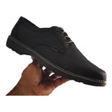 Zapato Casual Para Hombre Oxford En Cuero