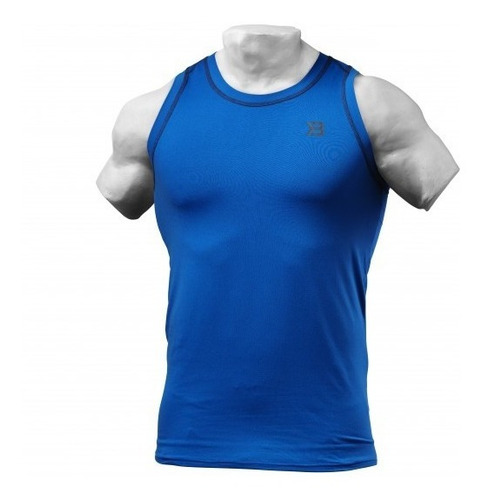 Better Bodies Polera Sin Mangas Musculosa Performance Blue