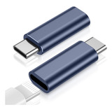 Temdan Paquete De 2 Adaptadores Lightning A Usb C Para Iphon