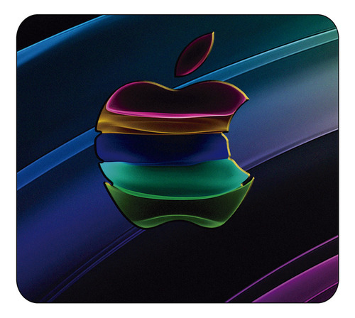 Mousepad  Antideslizante 21x19.5 Diseño Apple Mac Nuevo 850