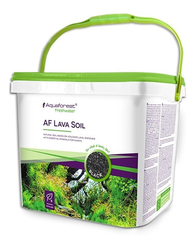 Sustrato Aquaforest Lava Soil Black 5l Acuarios Plantados