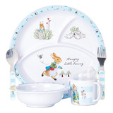 Vajilla Comedor Melamina 5 Pzs Beautiful Baby Dish Set