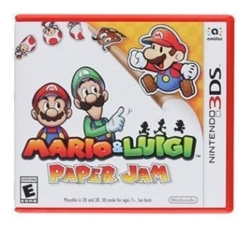 Mario & Luigi Paper Jam - Juego Físico 3ds - Sniper Game