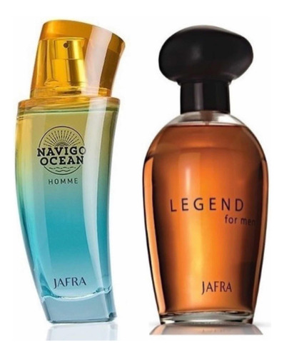 Jafra Legend For Men + Navigo Ocean Set Con Los 2