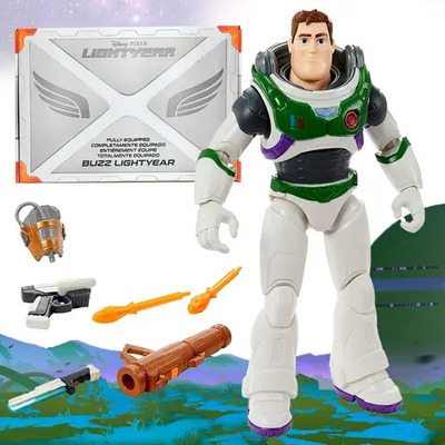 Buzz Lightyear Completamente Equipado Figura Disney Mattel | Envío gratis