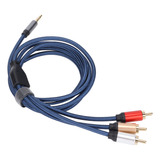 Cable Estéreo De 3,5 Mm A 3, 1,8 M, Para Altavoz, Tv, Cd Y D