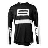 Shift Racing Authentic 3lack G.i. Fro Motocross Long Sle Fxt