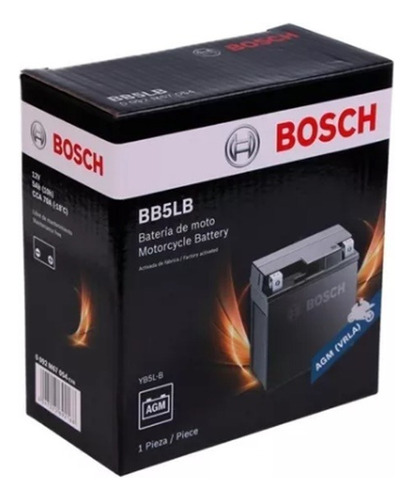 Bateria Bosch Gel 12n5-3b Bb5l-b Yamaha Fz16 Xtz Ybr 125 Jm