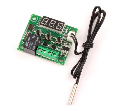 Modulo Termostato Digital Programable Relay Display W1209