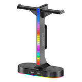 Soporte Para Auriculares Rgb, Soporte Para Auriculares Para