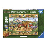 Dinosaurios Con Nombres Rompecabezas 100 Xxl Ravensburger