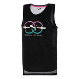 Camiseta Puma Tank Training Bfb Muscle Negra Mujer