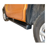 Estribos Aluminio Negro Amarok Hilux Ranger S10 Frontier