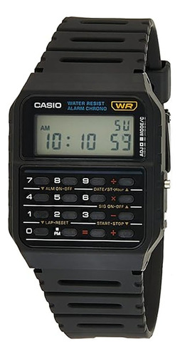 Relógio Casio Vintage Ca-53w-1cr Calculator Importado Eua