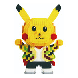 Rompecabezas 3d Pokemon Mini Bloques Armables Pikachu Chamar
