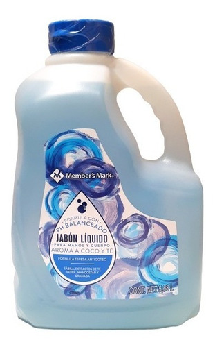 Jabon Liquido Para Manos Y Cuerpo Members Mark 5.68 Lt Aroma