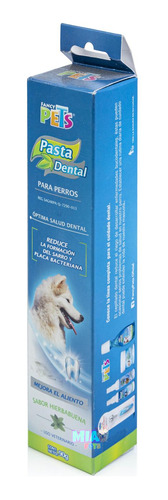 Pasta Dental Para Perros 90g Fancy Pets Mejora Aliento Sarro