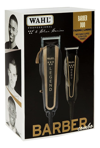 Maquina De Corte Wahl Barber Combo Profesional Uso Rudo