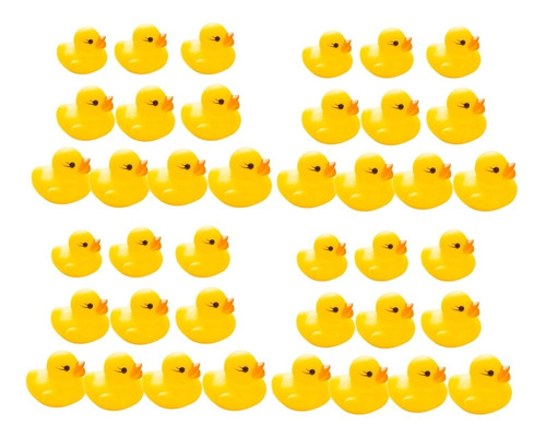 Patitos De Hule Para Bañera 70 Pz