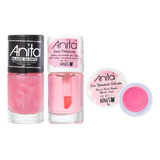 Kit Esmalte Milagre Da Anita + Serum Fortalecedor + Cera