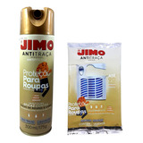 Kit Anti Traça Aerosol Jimo 300ml + Jimo Cartela Anti Traça