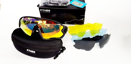 Gafas Ciclismo Ftiier 5 Lentes  Bicicletas Ruta Mtb