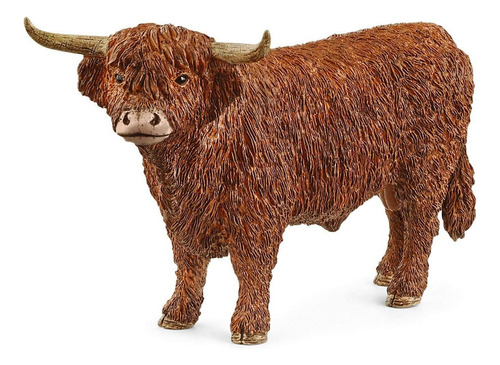 Figura De Acción  Toro Highland De Schleich La Granja