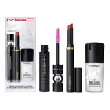 Kit De Maquiaqem Bruma Mac Batom Mascara P Cilios Stack Imp