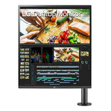 Monitor LG 28mq780-b Nano Ips Dualup 28  Con Hdr10 - Negro