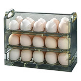 Organizador Estante De Huevos Para Nevera Encimera 3 Niveles
