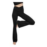 Pantalones De Yoga Casuales Para Mujer Con Corte De Bota De