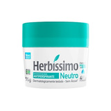 Desodorantes Herbíssimo Creme Neutro Sem Álcool 55g