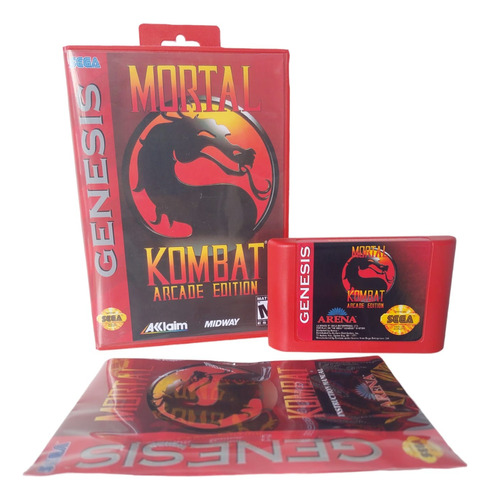 Mortal Kombat Arcade Edition Para Mega Drive