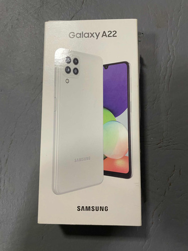 Celular Samsung A22 Nfc Blanco 128gb C/nuevo Caja Original 