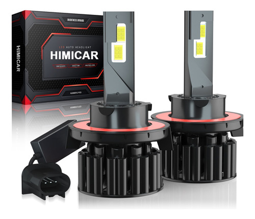 Kit De Faros Auto Led H4 9005 9006 H7 H11 18600lm Canbus Csp