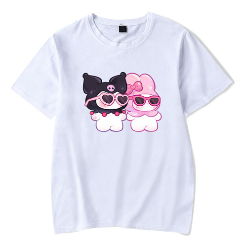 Playera Kuromi Anime Onegai My Melody De Manga Corta