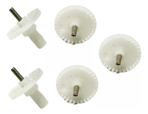 5 X 5x Kit De Engranajes De Plástico Blanco Para E99 Drone