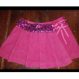 Pollera Barbie Rosa Fuerte/ Fuscia