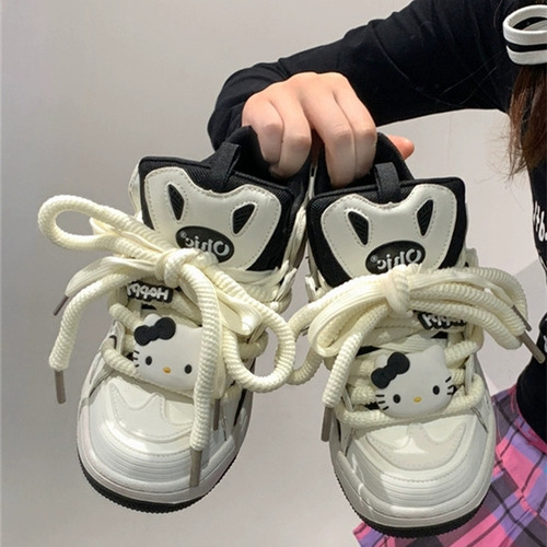 Hello Kitty, Bonitos Zapatos Deportivos Japoneses Cómodos Pa