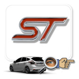 Insignia Metalica St Con 3m Para Ford X Unidad Tuningchrome