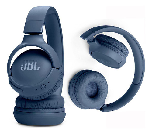 Headphone Fone Ouvido Jbl  On-ear Tune 520bt Bluetooth Azul 
