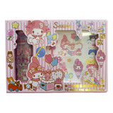 Set Stickers Washi Tape My Melody Sanrio Kawaii