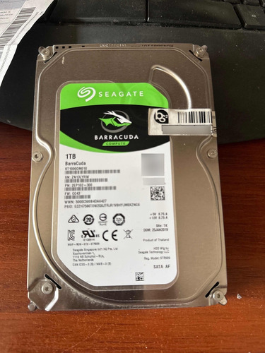 Disco Duro Sata Seagate De 1tb Para Pc