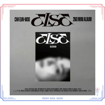 Cha Eun Woo ( Astro ) 2nd Mini Album Else ( Form ) Original | Meses sin interés